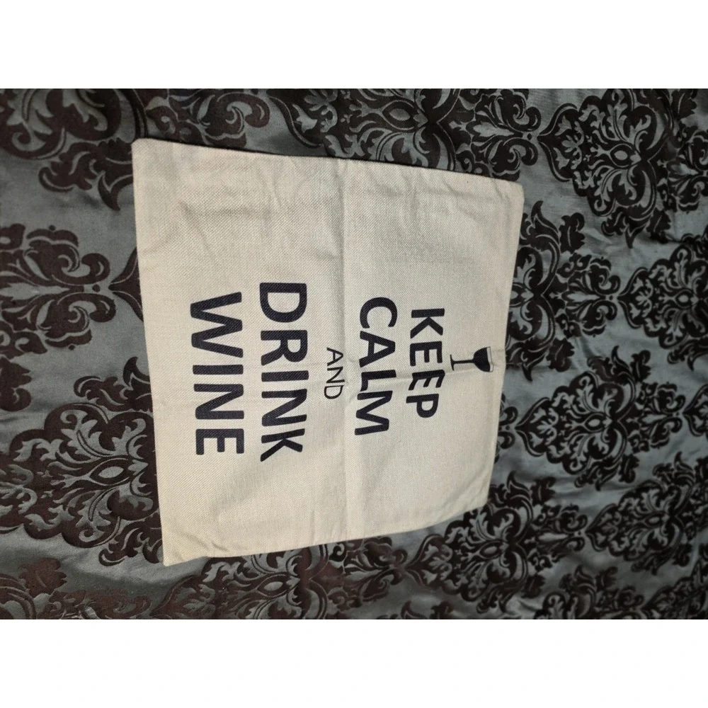 Keep Calm & Drink Wine Pillow Cover 17x17‎